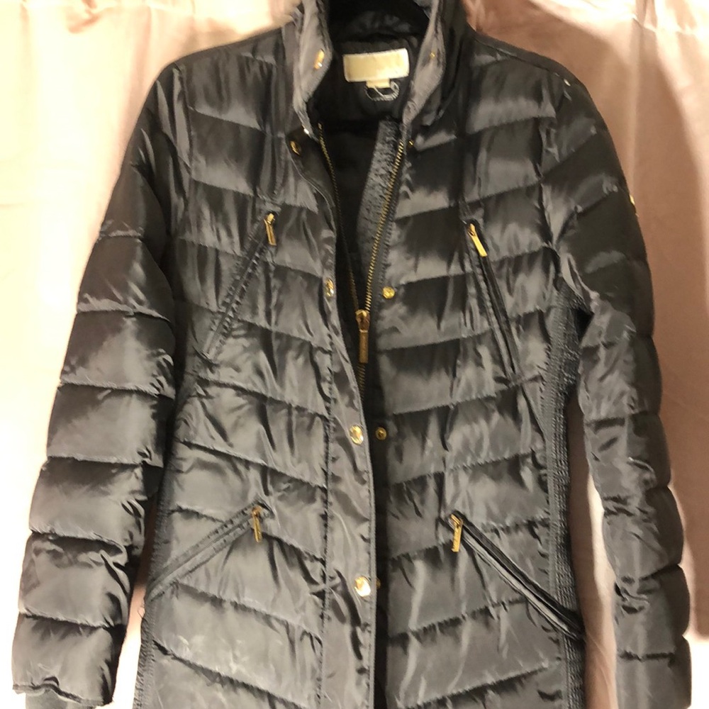 Michael Kors long puffer coat SM